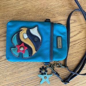 Chala Crossbody Fish Phone Purse